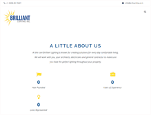 Tablet Screenshot of brilliantlite.com